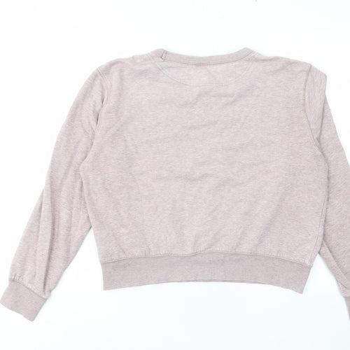 H&M Womens Purple Cotton Pullover Sweatshirt Size M Pullover