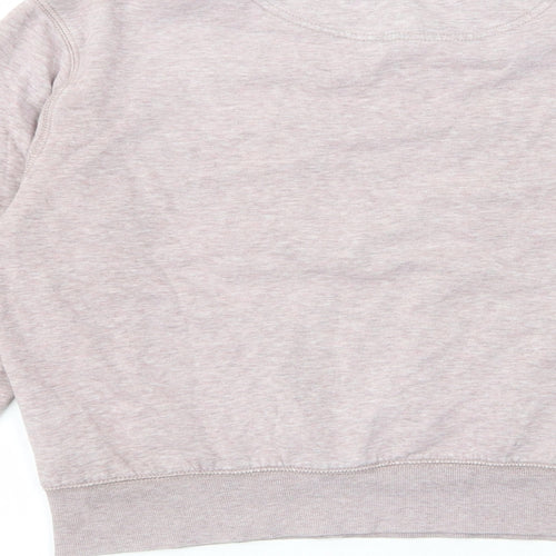 H&M Womens Purple Cotton Pullover Sweatshirt Size M Pullover