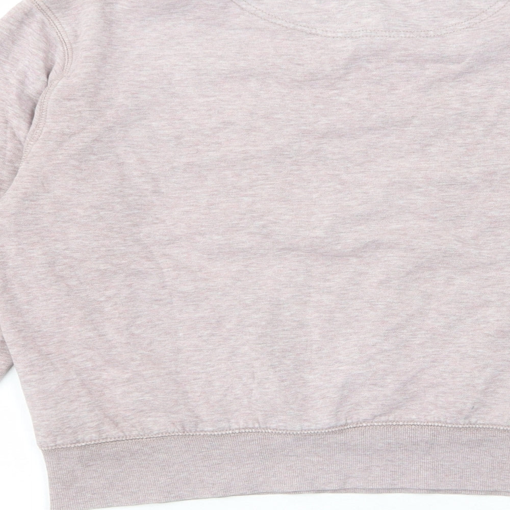 H&M Womens Purple Cotton Pullover Sweatshirt Size M Pullover