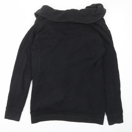 AllSaints Mens Grey V-Neck Cotton Cardigan Jumper Size S Long Sleeve - Open, Zip