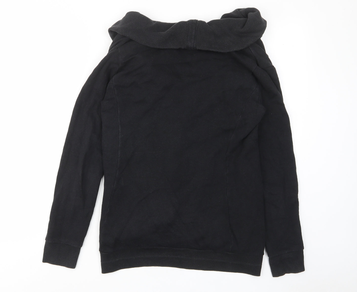 AllSaints Mens Grey V-Neck Cotton Cardigan Jumper Size S Long Sleeve - Open, Zip