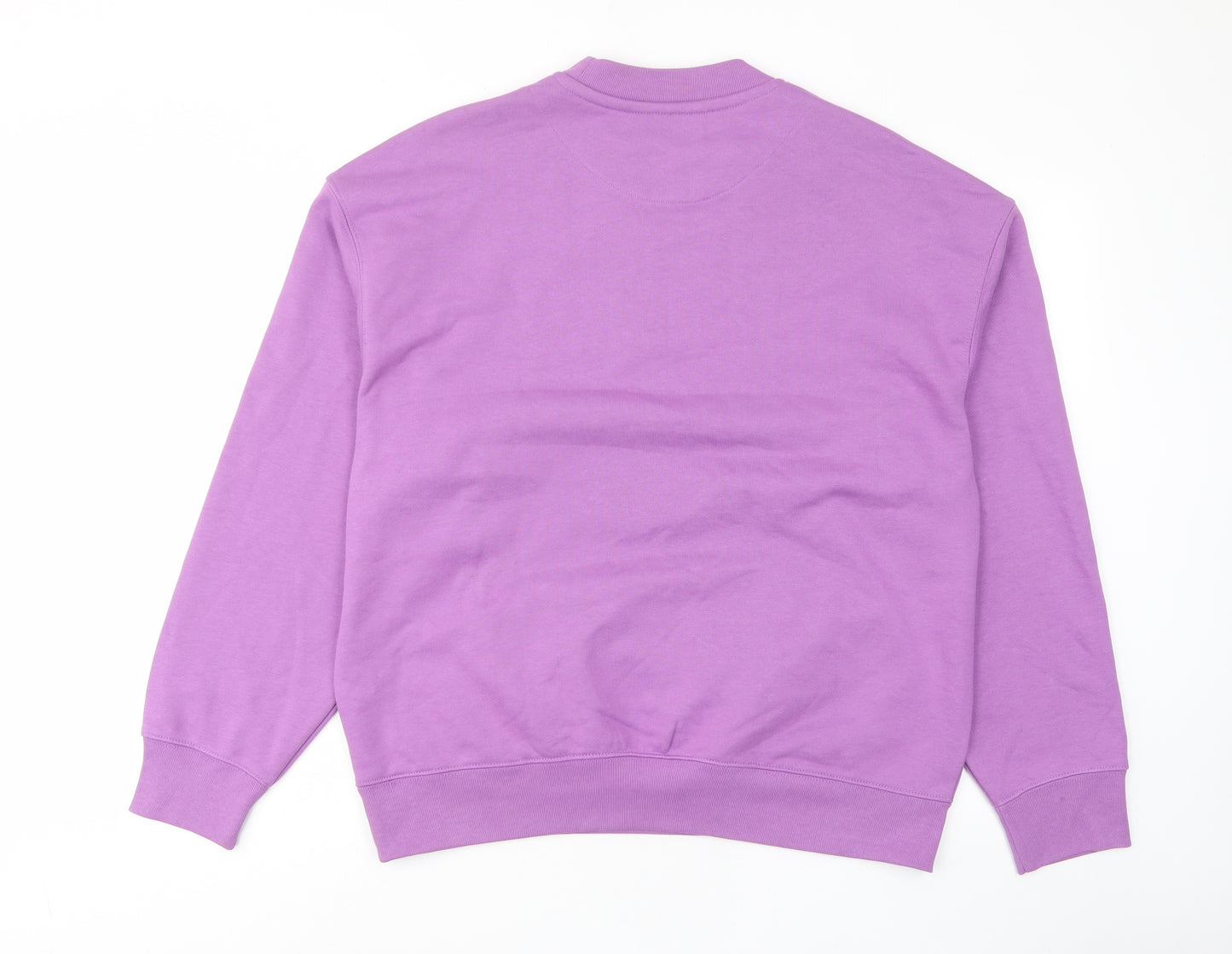 H&M Womens Purple Cotton Pullover Sweatshirt Size M Pullover