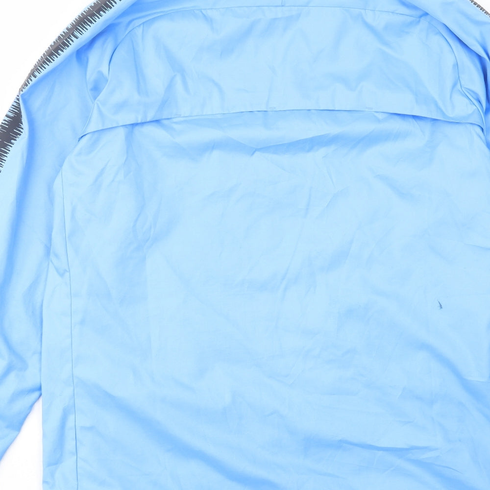 Nike Mens Blue Jacket Size M Zip - Manchester City