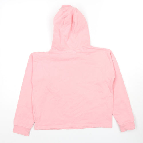 Friends Girls Pink Cotton Pullover Hoodie Size 10-11 Years Pullover - Central Perk