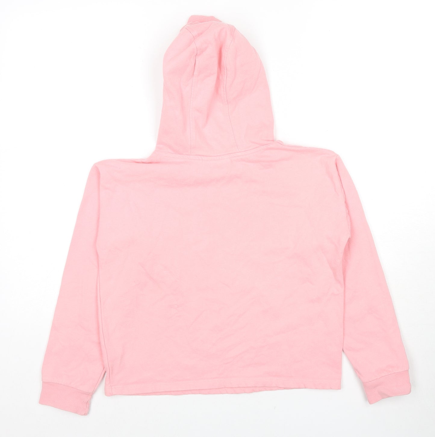Friends Girls Pink Cotton Pullover Hoodie Size 10-11 Years Pullover - Central Perk