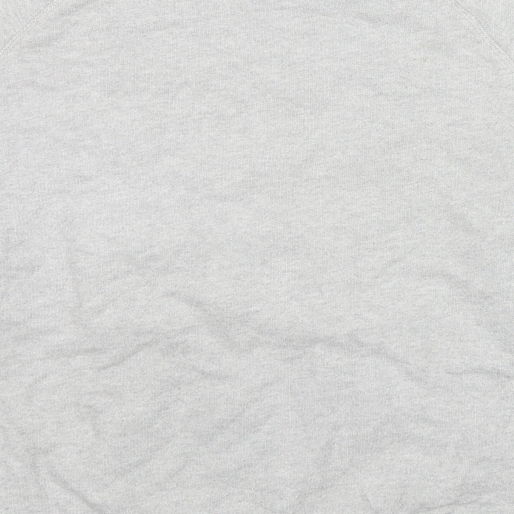SJYP Womens Grey Polyester Pullover Sweatshirt Size XL Pullover - Logo