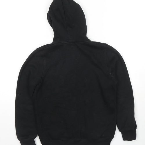 My Mixed Trendz Boys Black Polyester Full Zip Hoodie Size 9-10 Years Pullover