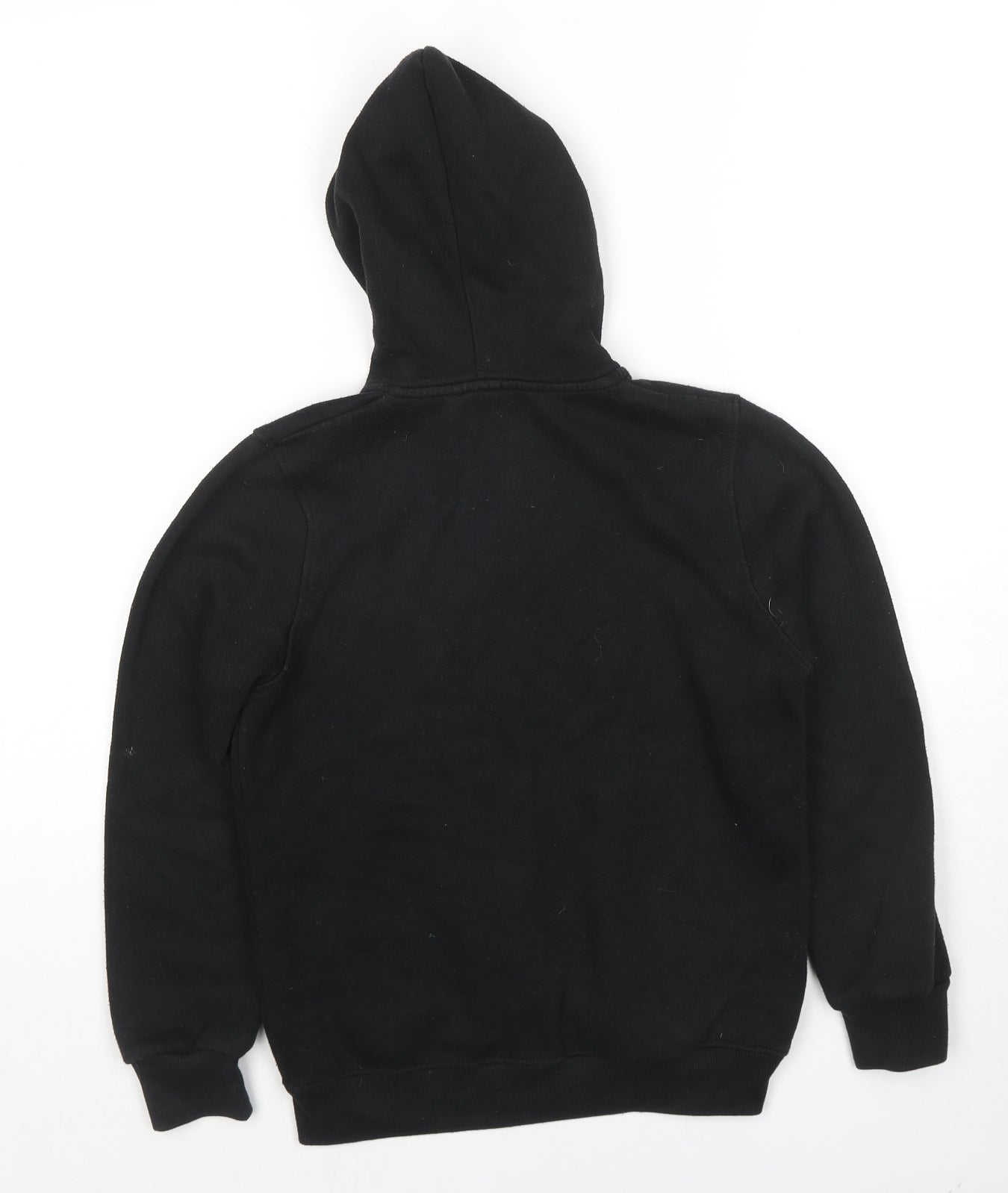 My Mixed Trendz Boys Black Polyester Full Zip Hoodie Size 9-10 Years Pullover