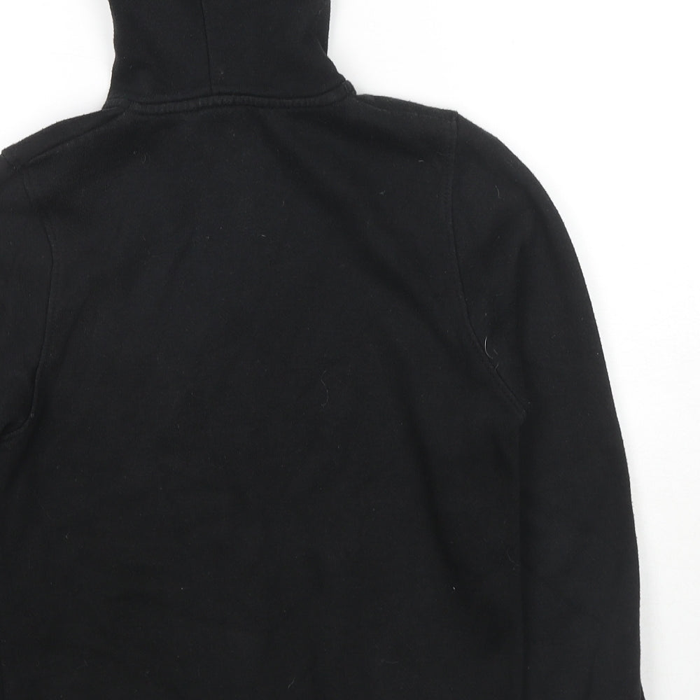 My Mixed Trendz Boys Black Polyester Full Zip Hoodie Size 9-10 Years Pullover