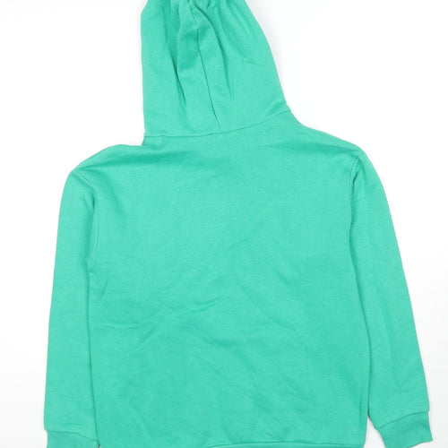H&M Boys Green Cotton Pullover Sweatshirt Size 10-11 Years Pullover - Age 10-12 Years