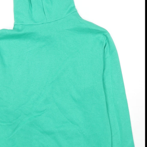 H&M Boys Green Cotton Pullover Sweatshirt Size 10-11 Years Pullover - Age 10-12 Years