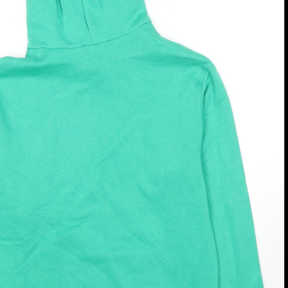 H&M Boys Green Cotton Pullover Sweatshirt Size 10-11 Years Pullover - Age 10-12 Years