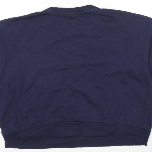 Netflix Womens Blue Cotton Pullover Sweatshirt Size 24 Pullover - Netflix Stranger Things Size 24-26