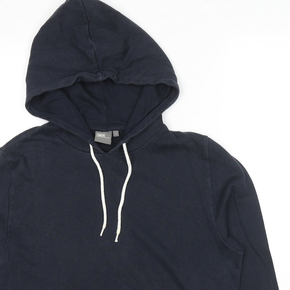 ASOS Mens Blue Cotton Pullover Sweatshirt Size S