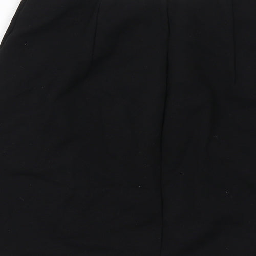 Stradivarius Womens Black Viscose A-Line Skirt Size XS