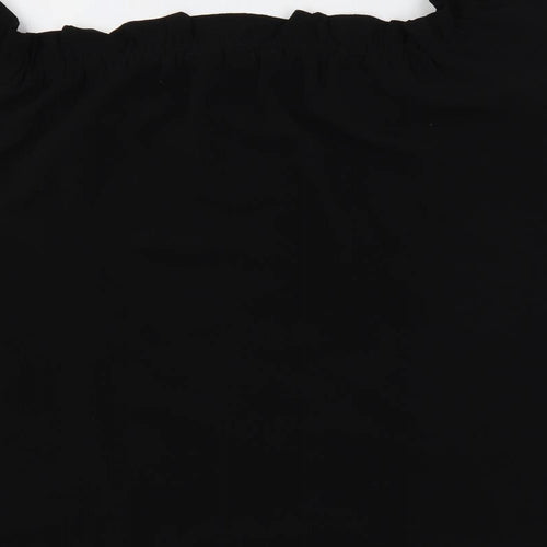 Dorothy Perkins Womens Blue Polyester Basic Blouse Size 18 Off the Shoulder