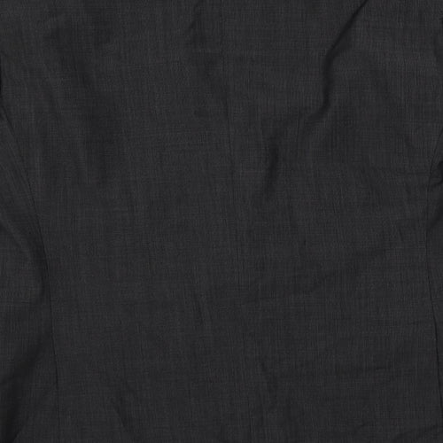Autograph Mens Grey Polyester Jacket Suit Jacket Size 42 Regular