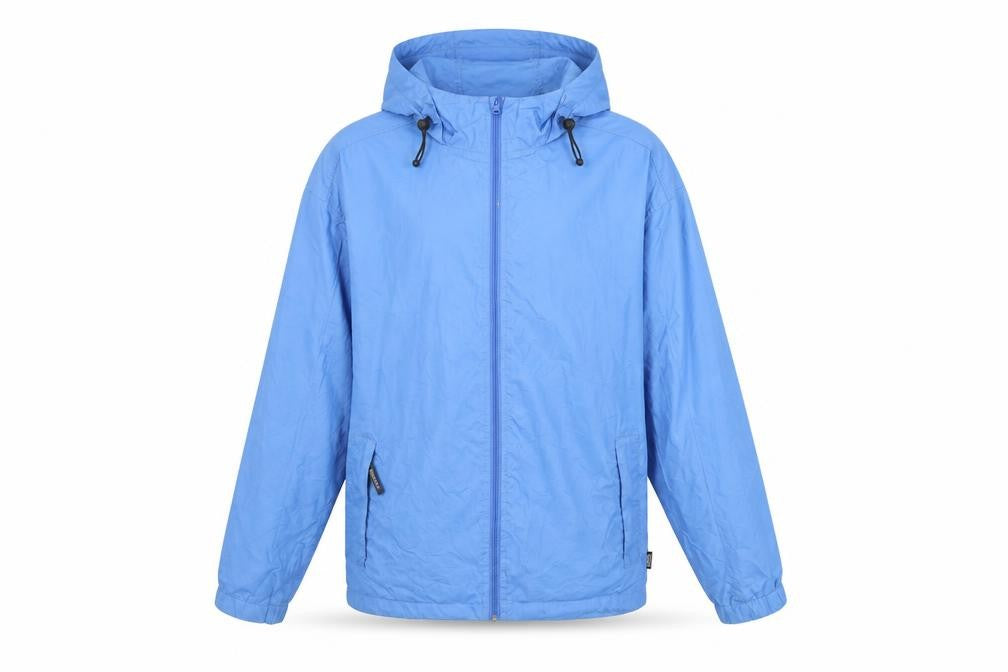 Kilim Anjaro Mens Blue Rain Coat Coat Size S Zip