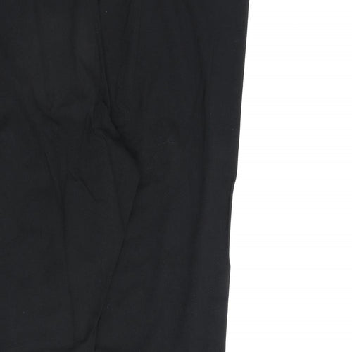 Marks and Spencer Womens Black Cotton Capri Leggings Size 20 L23 in
