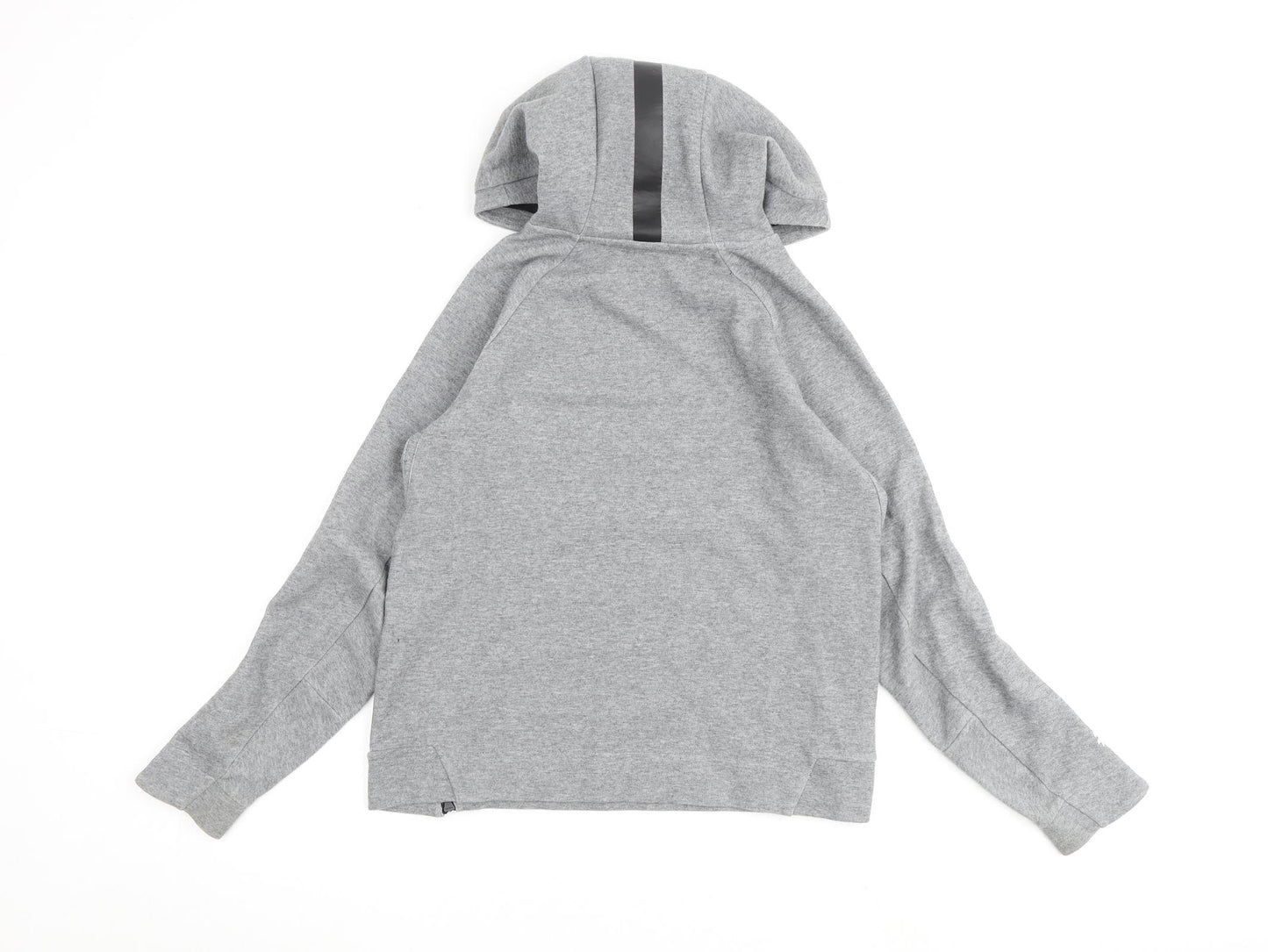 FIVE Boys Grey Cotton Pullover Hoodie Size 11-12 Years Pullover