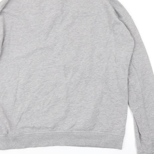 IVY PARK Womens Grey Cotton Pullover Sweatshirt Size S Pullover