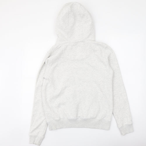 SoulCal&Co Womens Grey Cotton Pullover Hoodie Size 12 Pullover
