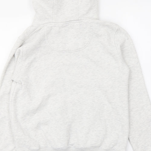 SoulCal&Co Womens Grey Cotton Pullover Hoodie Size 12 Pullover