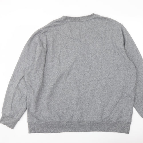 Marks and Spencer Mens Grey Camel Pullover Sweatshirt Size 4XL
