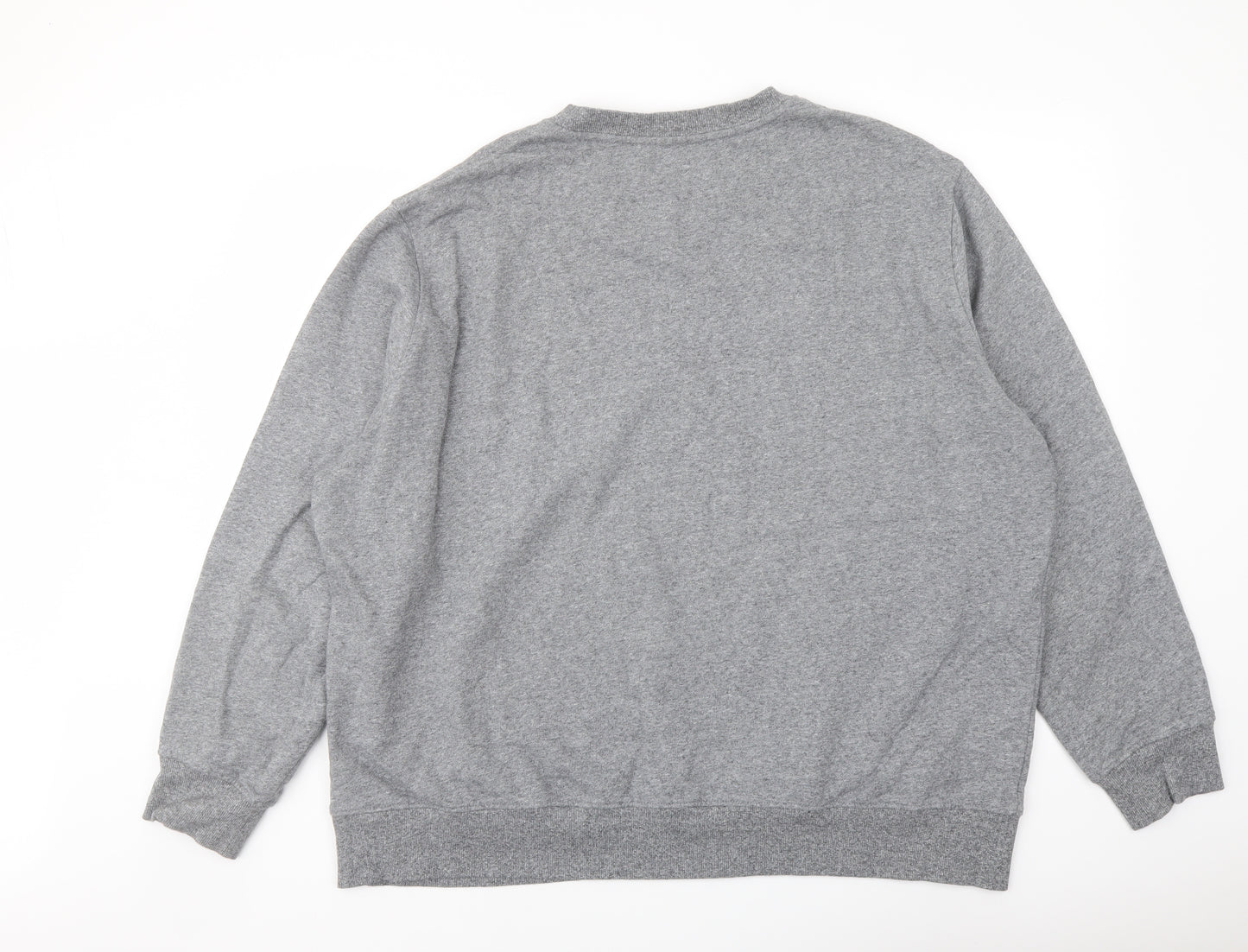 Marks and Spencer Mens Grey Camel Pullover Sweatshirt Size 4XL
