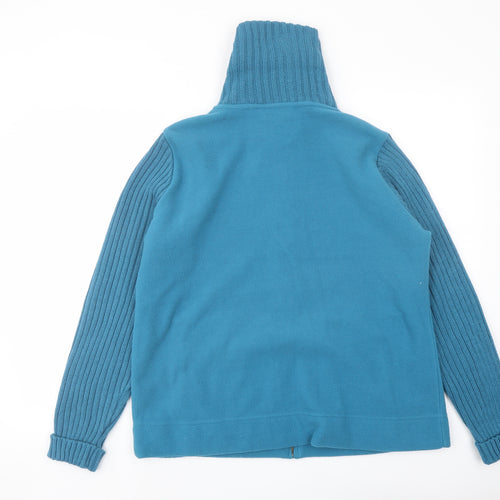 EWM Womens Blue Jacket Size 14 Zip