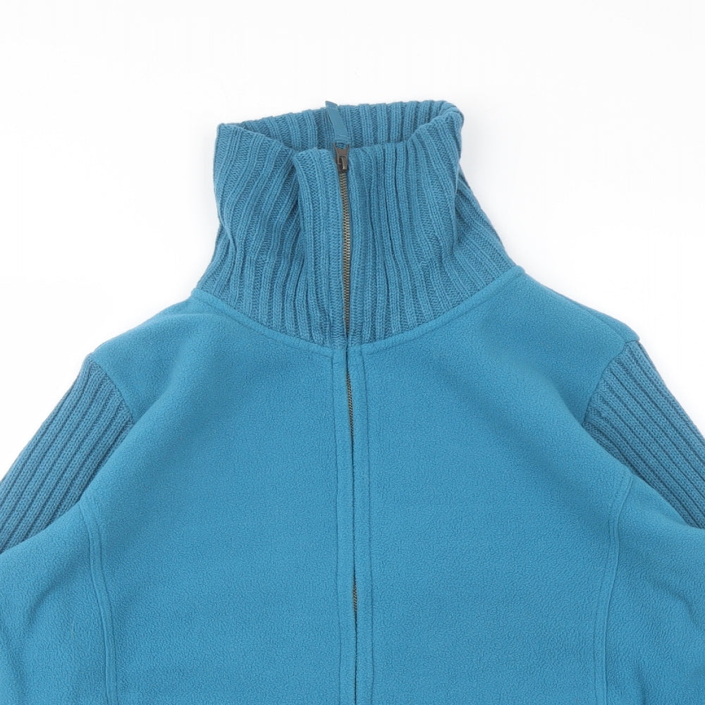 EWM Womens Blue Jacket Size 14 Zip