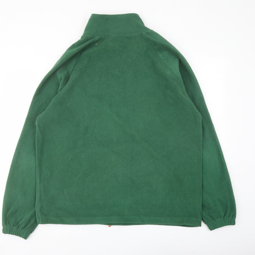 Liz Man Mens Green Polyester Pullover Sweatshirt Size L