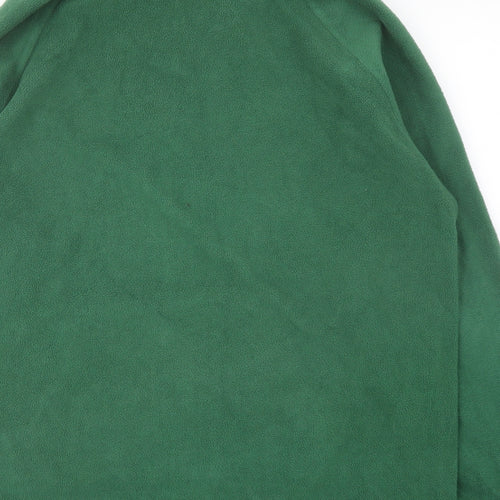Liz Man Mens Green Polyester Pullover Sweatshirt Size L