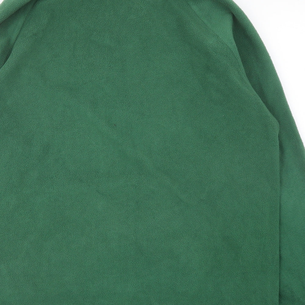 Liz Man Mens Green Polyester Pullover Sweatshirt Size L