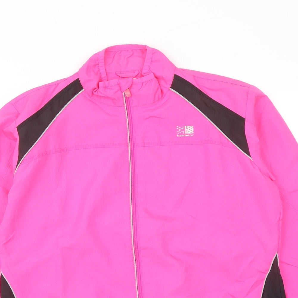 Karrimor Womens Pink Jacket Size 10 Zip
