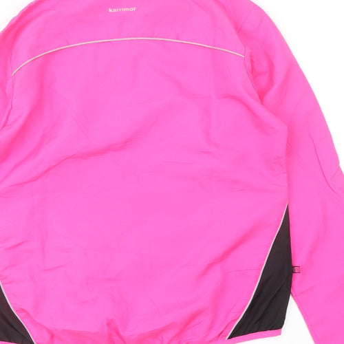 Karrimor Womens Pink Jacket Size 10 Zip