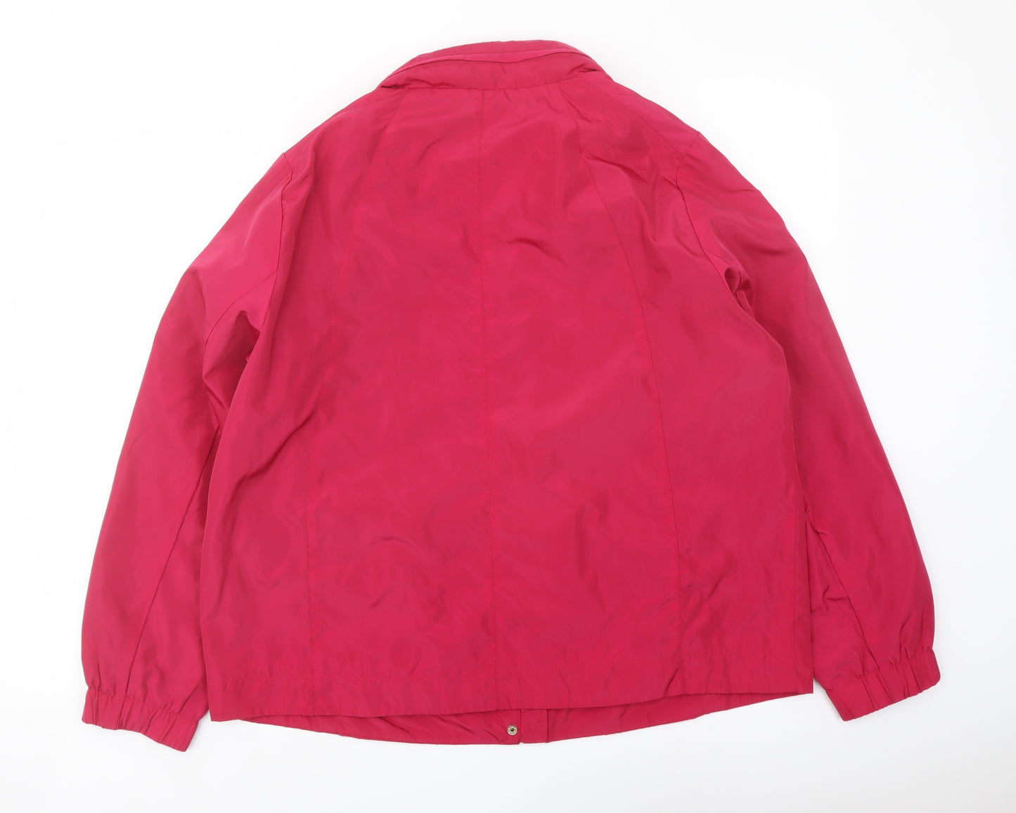 Love Coats Womens Pink Jacket Size 18 Zip