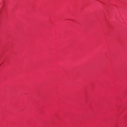 Love Coats Womens Pink Jacket Size 18 Zip