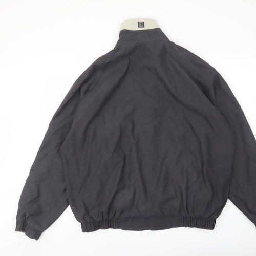 Pringle Golf Mens Grey Bomber Jacket Jacket Size M Zip