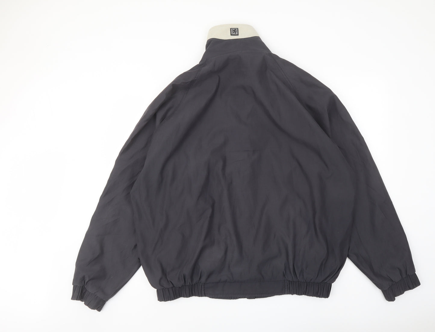 Pringle Golf Mens Grey Bomber Jacket Jacket Size M Zip
