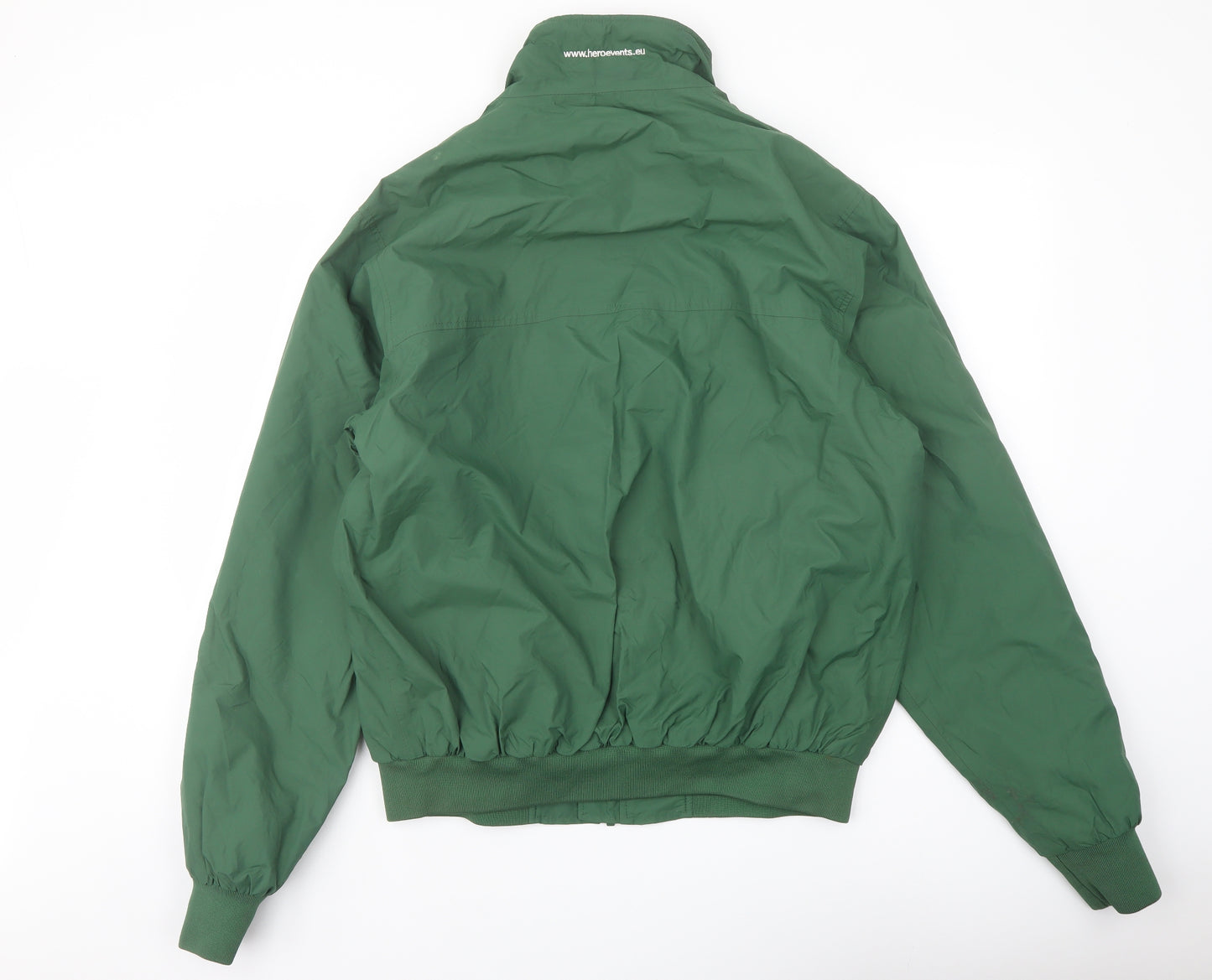 Manuel Balestra1 Mens Green Bomber Jacket Jacket Size M Zip