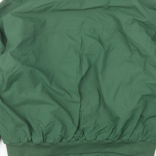 Manuel Balestra1 Mens Green Bomber Jacket Jacket Size M Zip