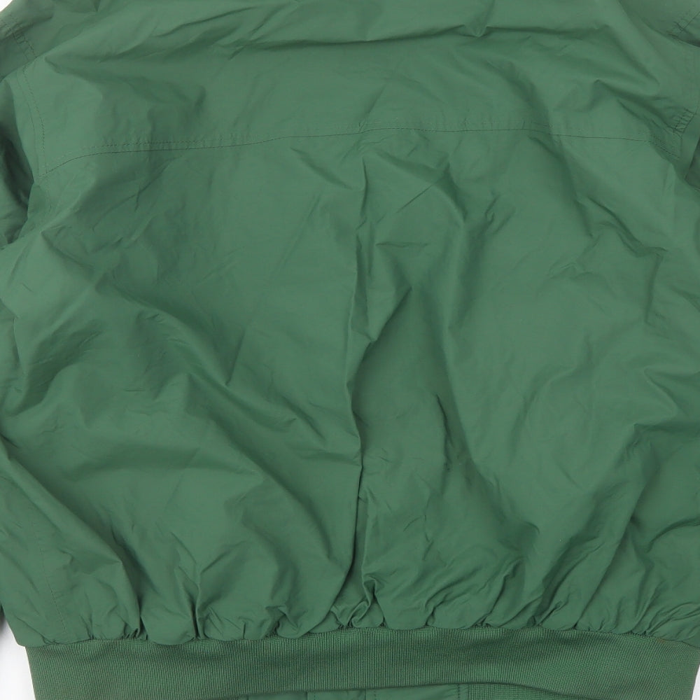 Manuel Balestra1 Mens Green Bomber Jacket Jacket Size M Zip
