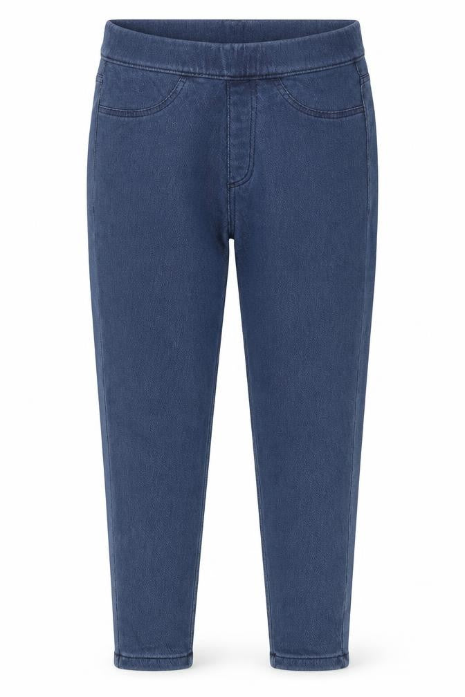 Marks and Spencer Womens Blue Cotton Jegging Jeans Size 6 L26 in Regular