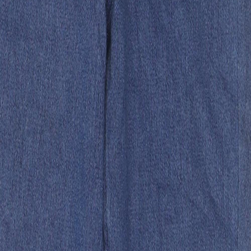Marks and Spencer Womens Blue Cotton Jegging Jeans Size 6 L26 in Regular