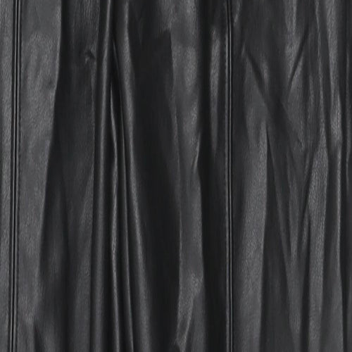 Marks and Spencer Womens Black Polyester Jegging Trousers Size 8 L25 in Regular
