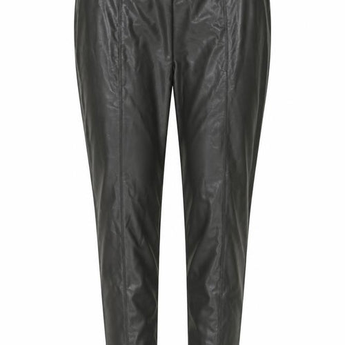 Marks and Spencer Womens Black Polyester Pedal Pusher Trousers Size 16 L28 in Regular