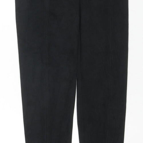 Marks and Spencer Womens Black Polyester Capri Leggings Size 6 L26 in