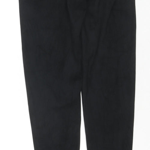 Marks and Spencer Womens Black Polyester Capri Leggings Size 6 L26 in