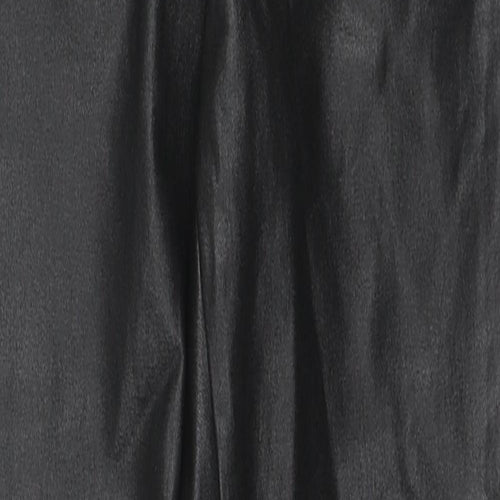 Very Womens Black Viscose Jegging Trousers Size 12 L27 in Regular Zip